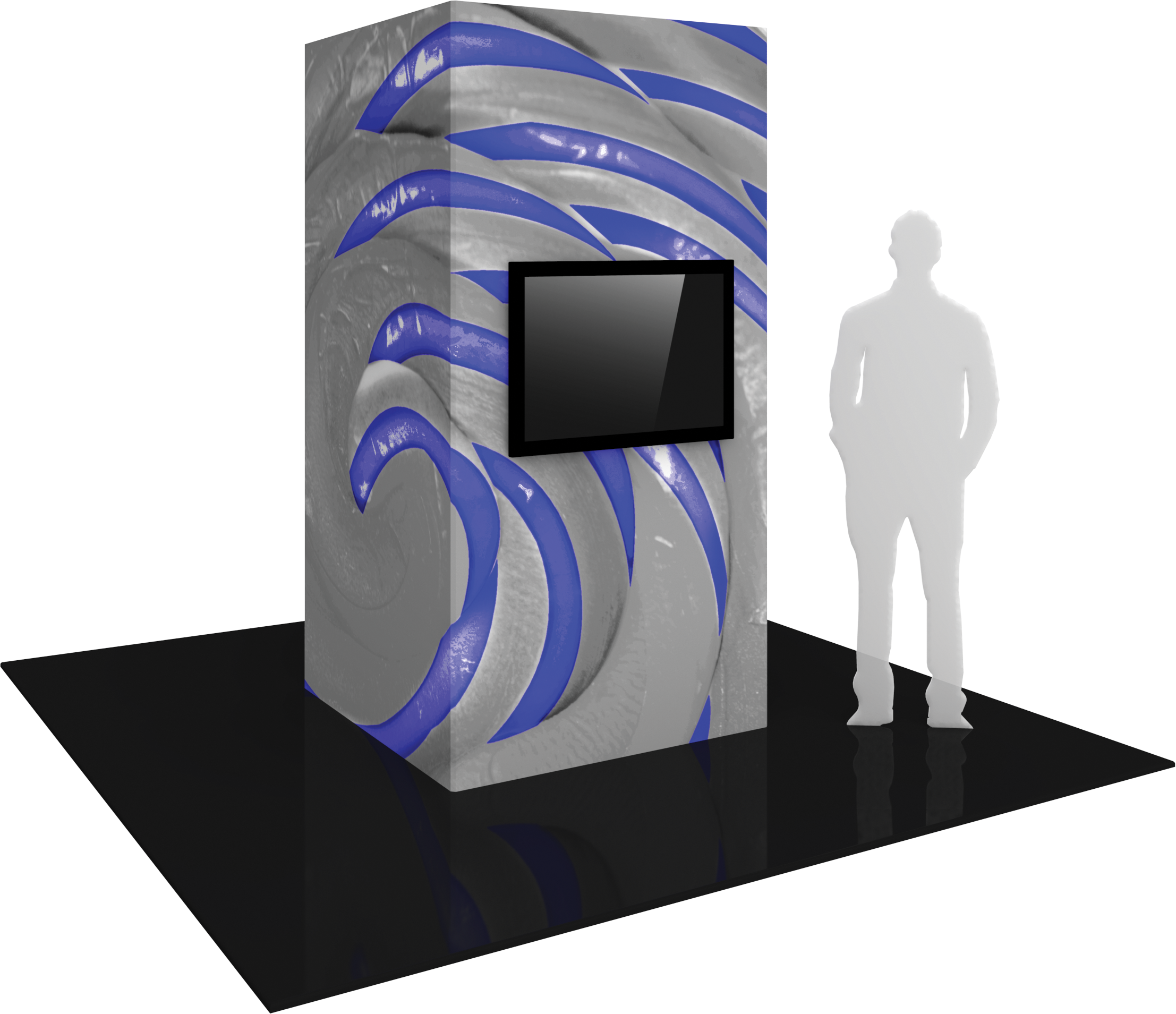 Vector Frame Modular Monitor Tower 02 (4' x 8')