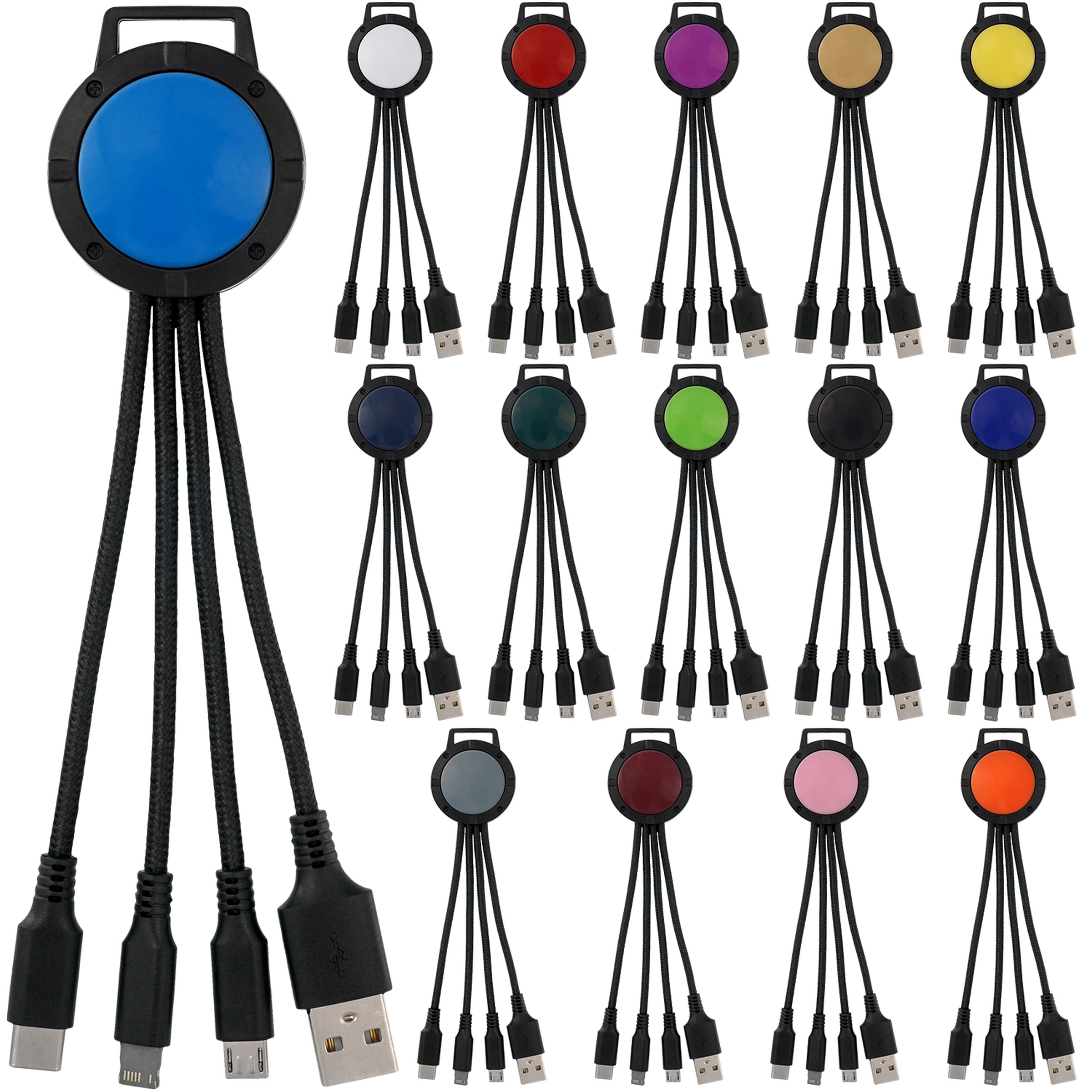 TWO TONE 3-IN-1 CHARGING CABLE 29