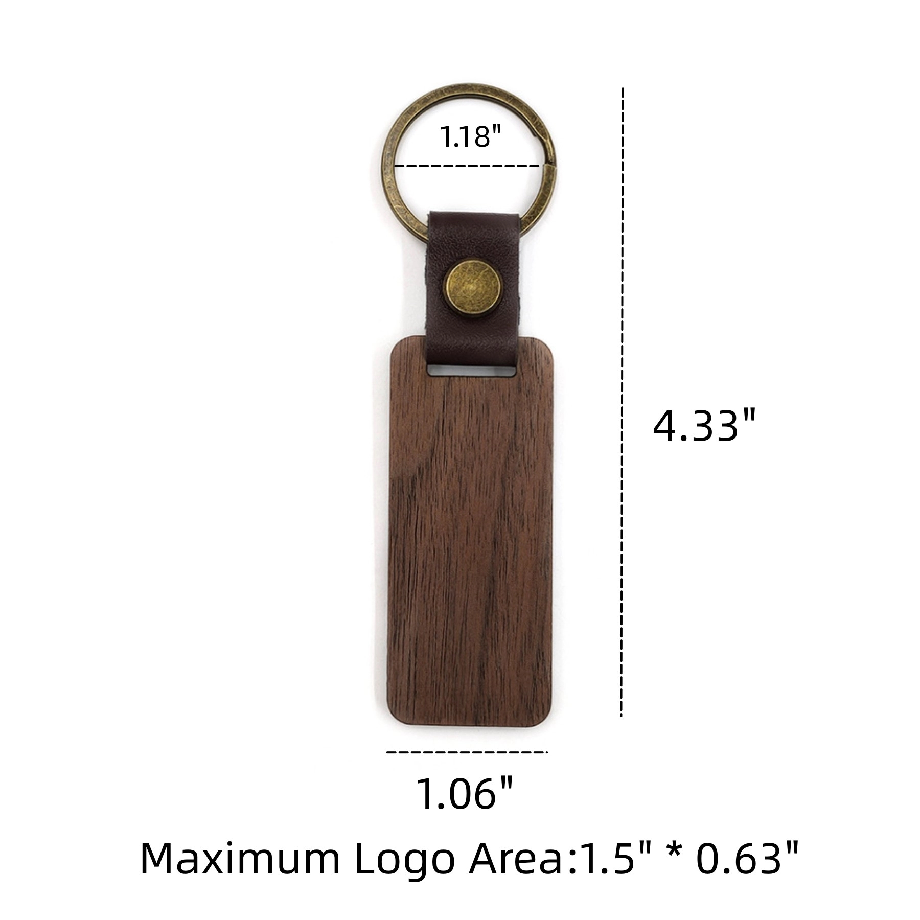 Wood Key Chain 3
