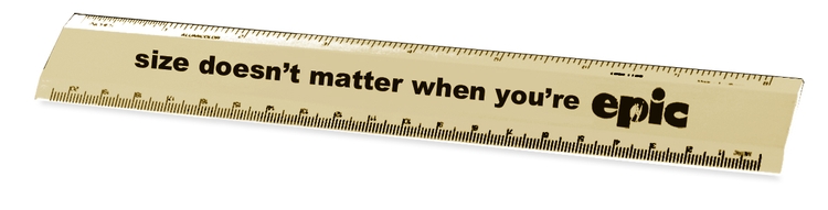 8" Desk Ruler 18