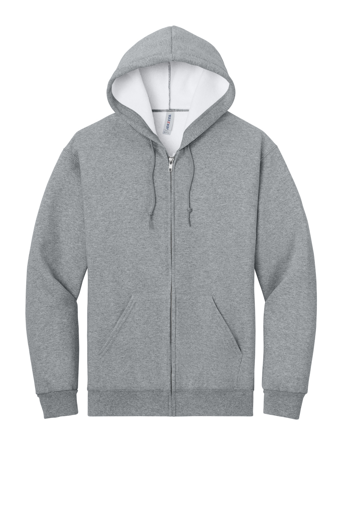 Jerzees Rugged Unisex Full-Zip Hooded Sweatshirt Z12M 12