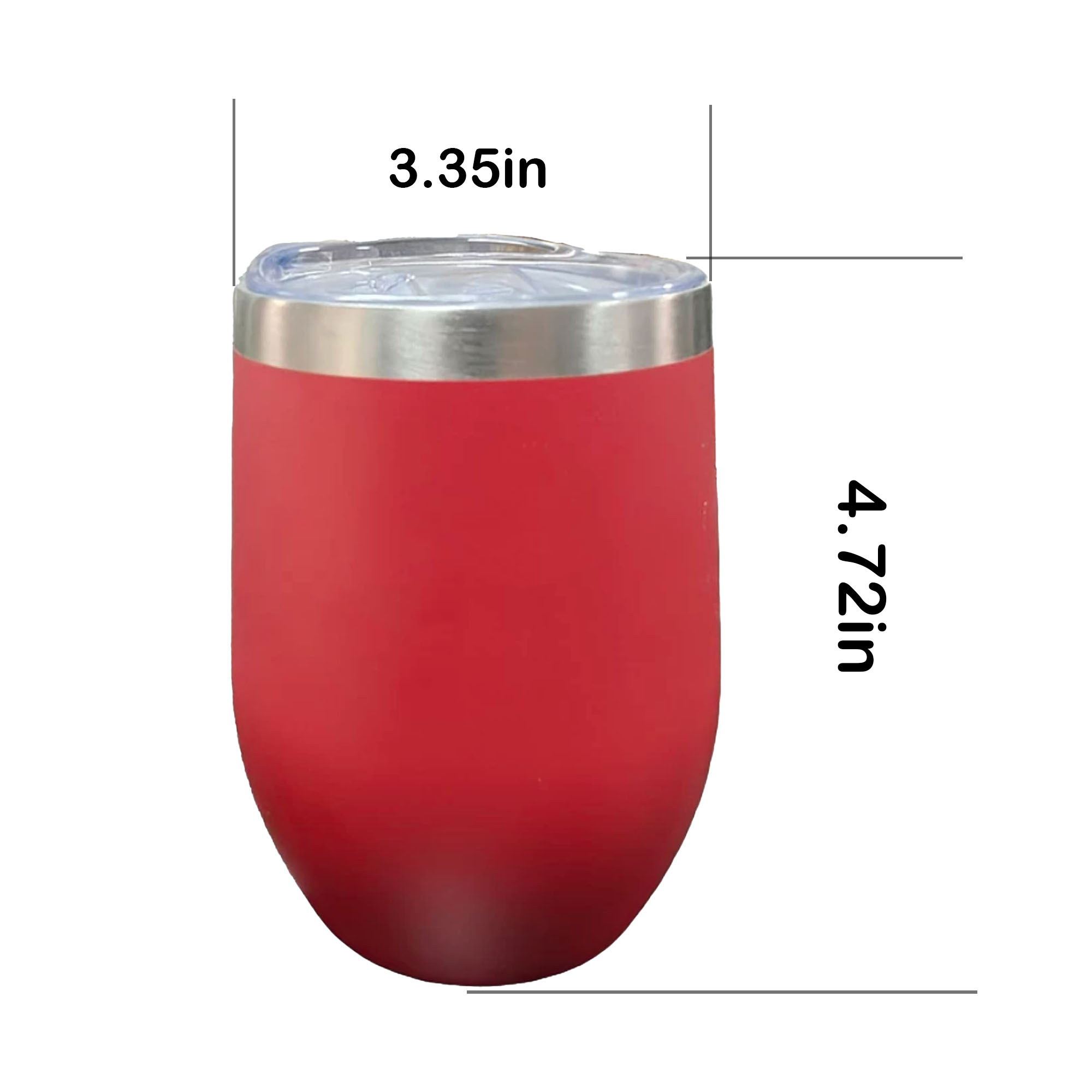 Double Wall Thermal Beverage Cup with Lid 5