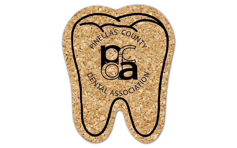 Tooth Cork Coaster