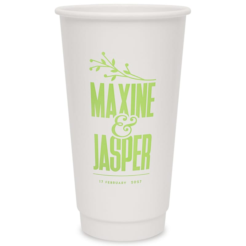 Custom 20 Oz. Double Wall Paper Hot Cups 22
