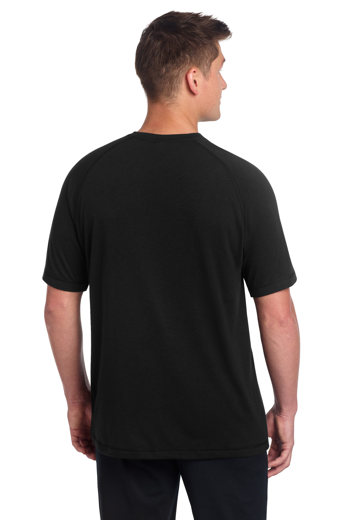 Sport-Tek PosiCharge Tri-Blend Wicking Raglan Tee. ST400 60