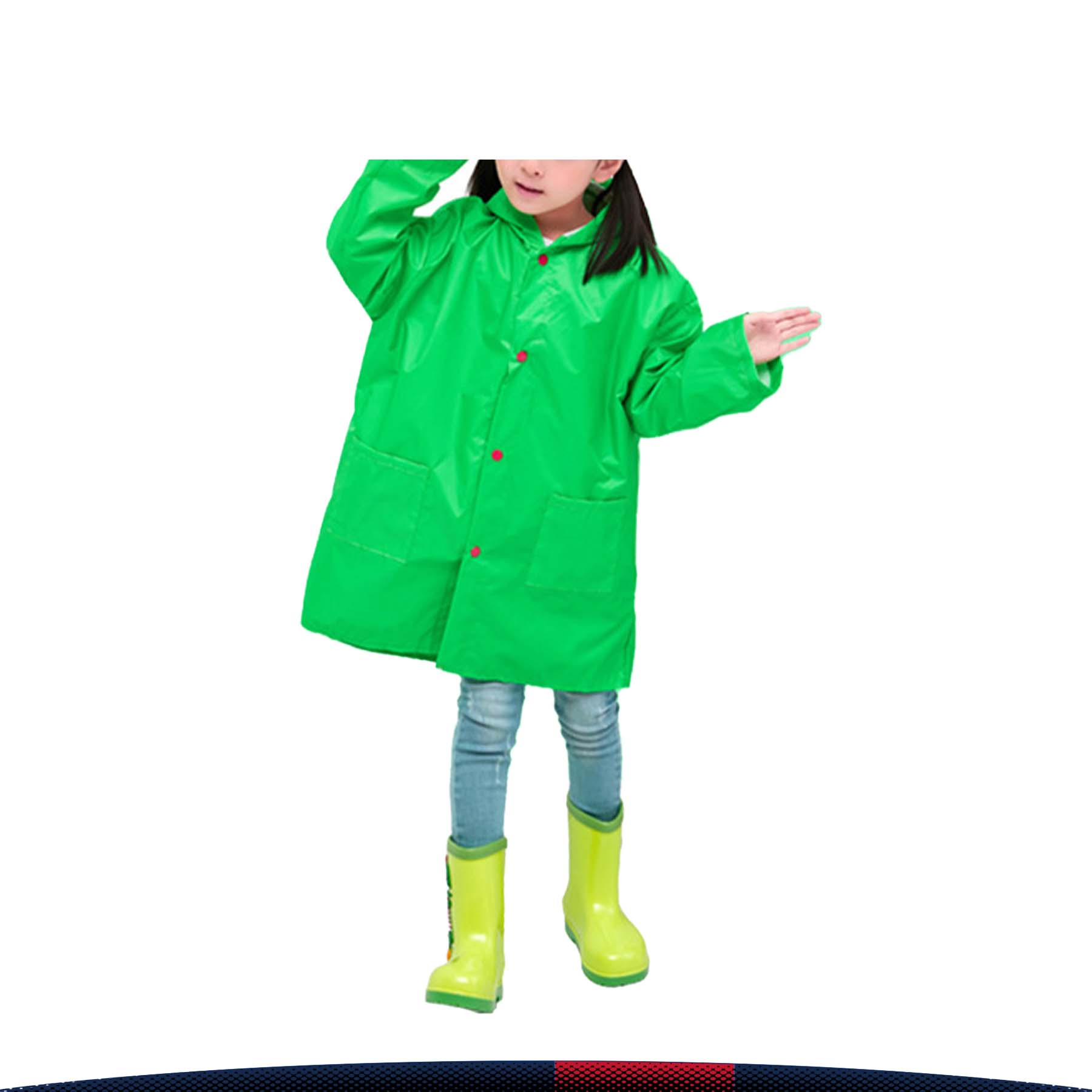 Kids Dinosaur Raincoat 3