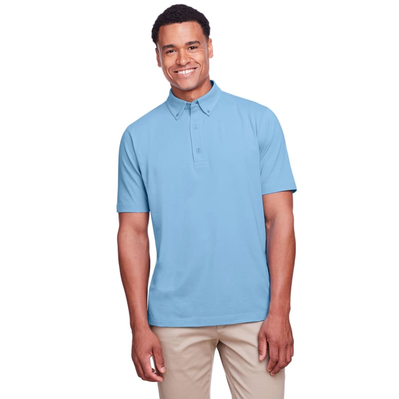 UltraClub Men's Lakeshore Stretch Cotton Performance Polo 5
