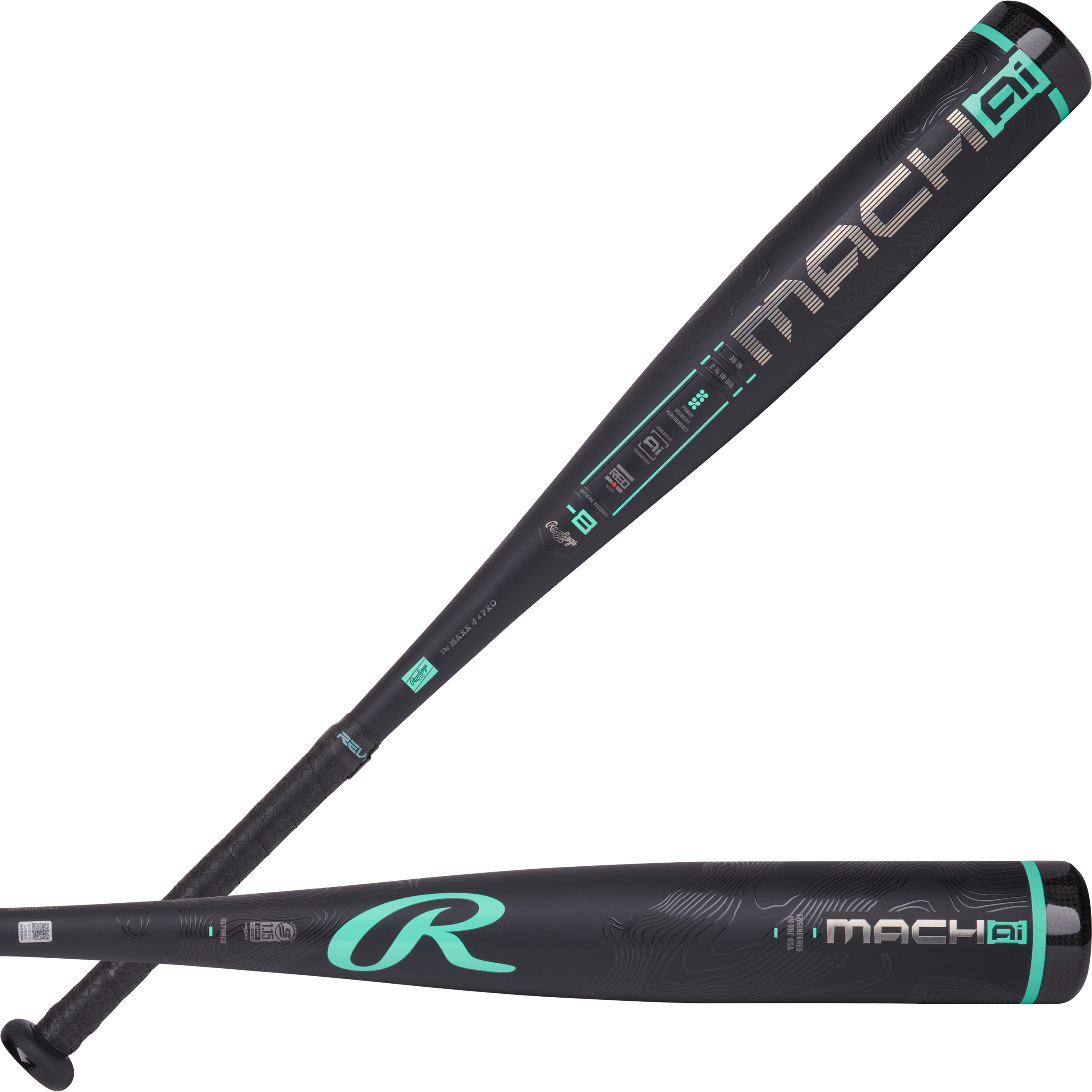 Rawlings Mach USSSA Bat, -8 2