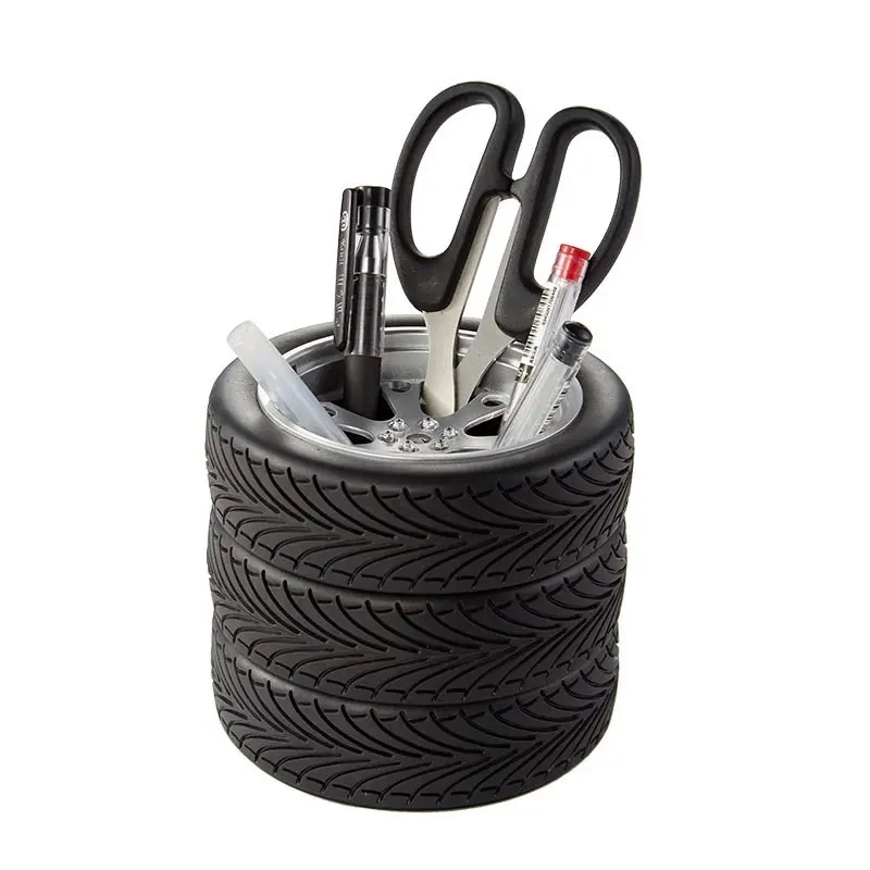 Tire Shaped Pen Holder 3