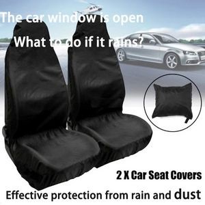 2PCS Car Seat Cover Protector Storage Bag 2