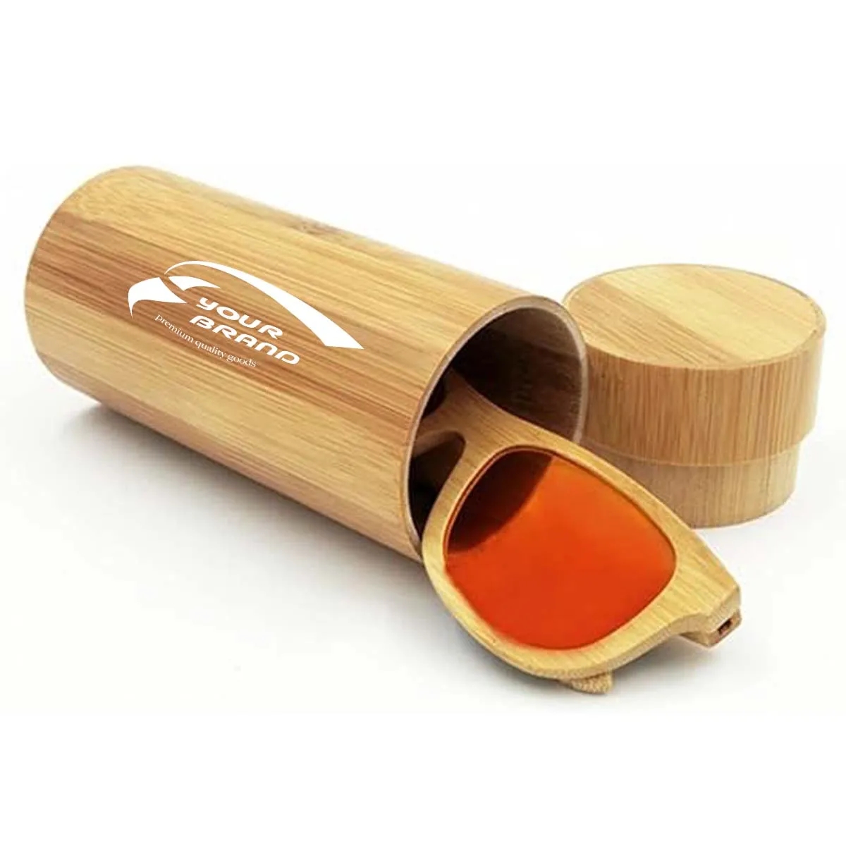 Natural Bamboo Sunglasses Case 4