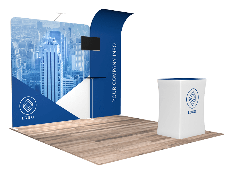 Quick N Fit Trade Show Display Booth 1110