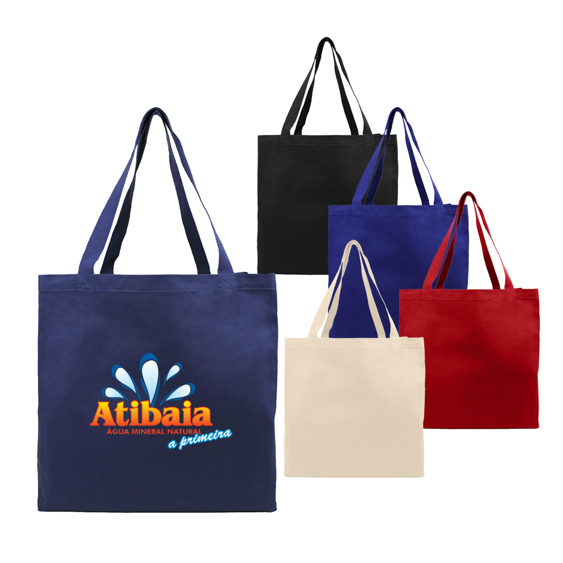 11oz Cotton Canvas Large Heavy Shopping Tote Bag 9