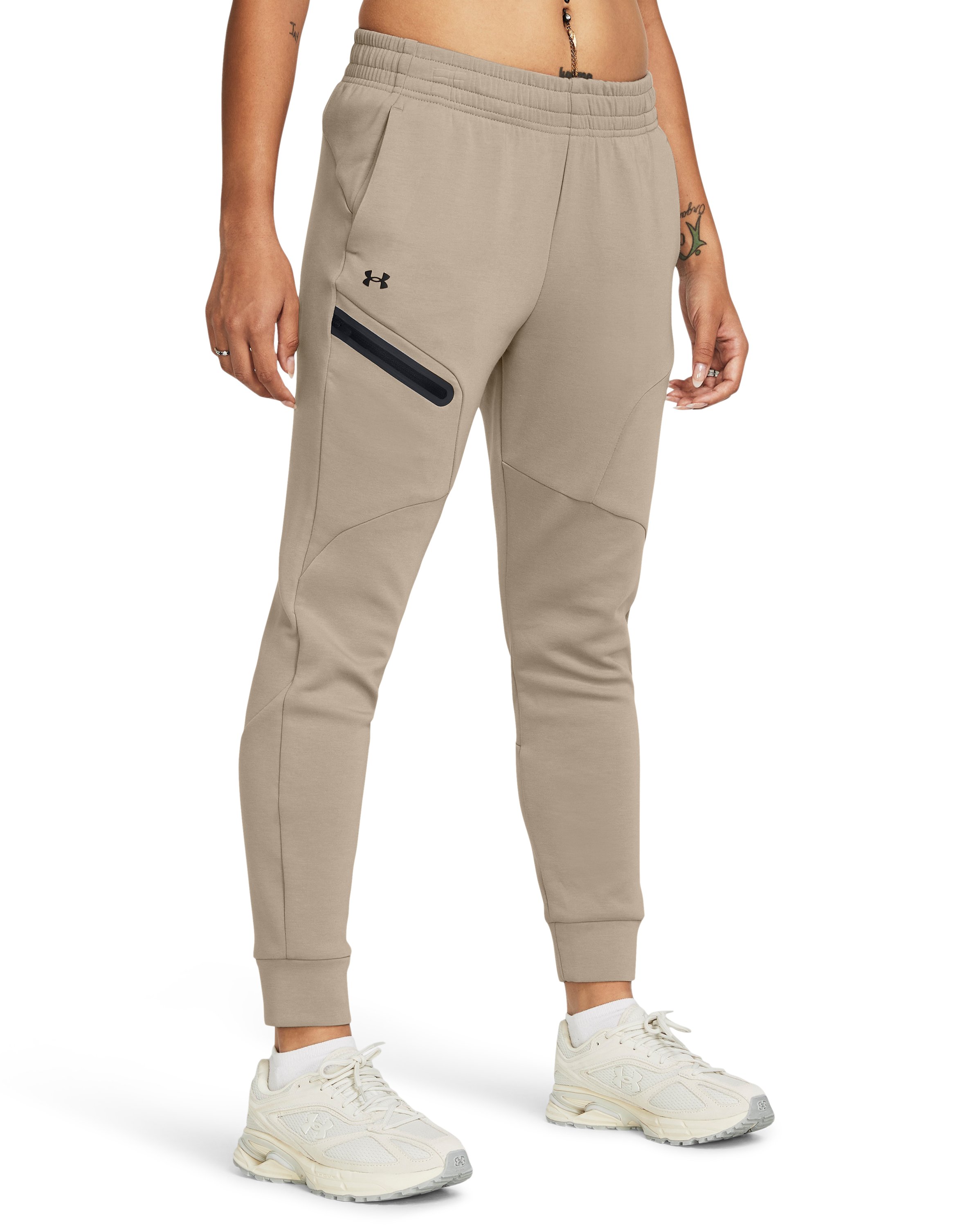 UA Unstoppable Fleece Women's Joggers 13