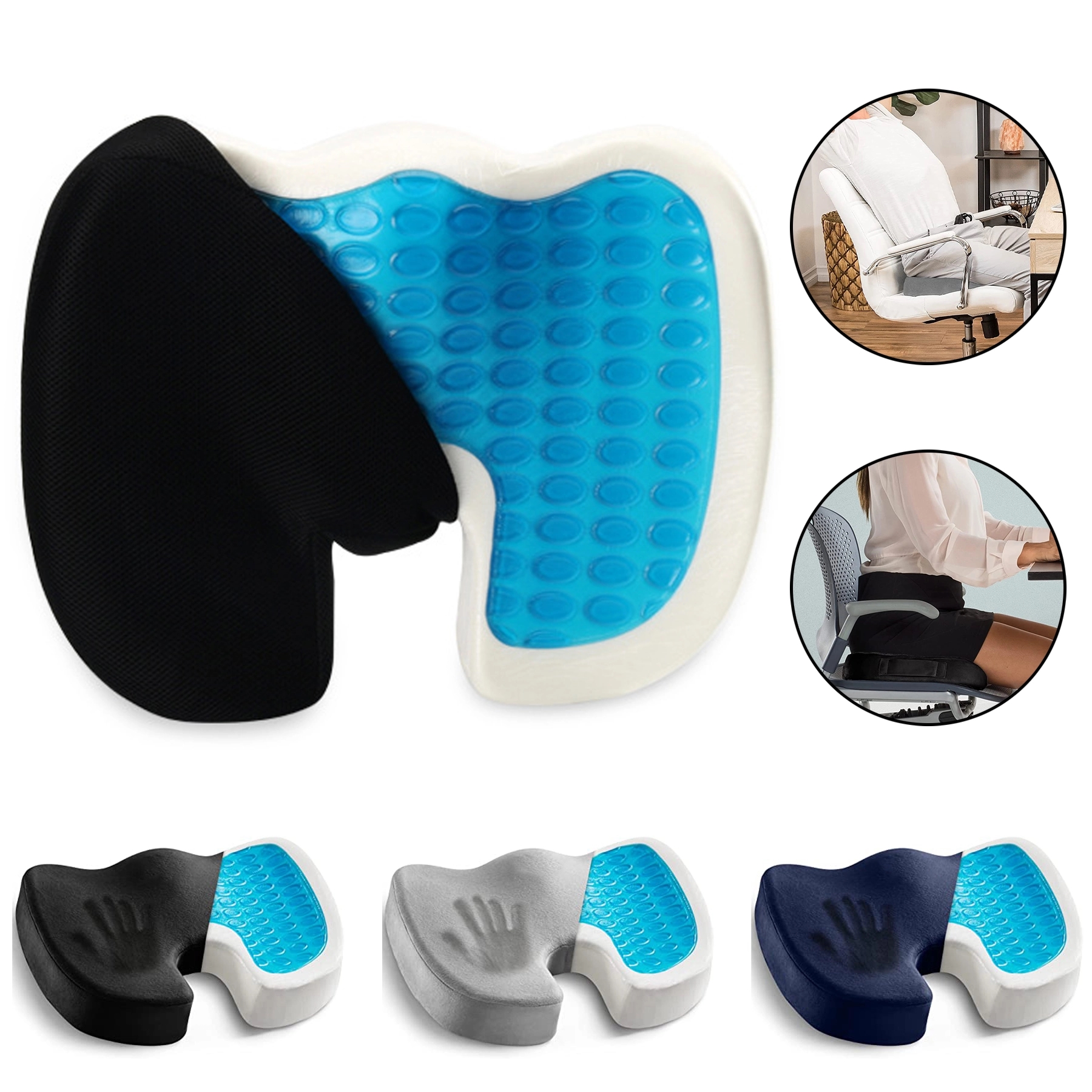 Gel Enhanced Seat Cushion 2