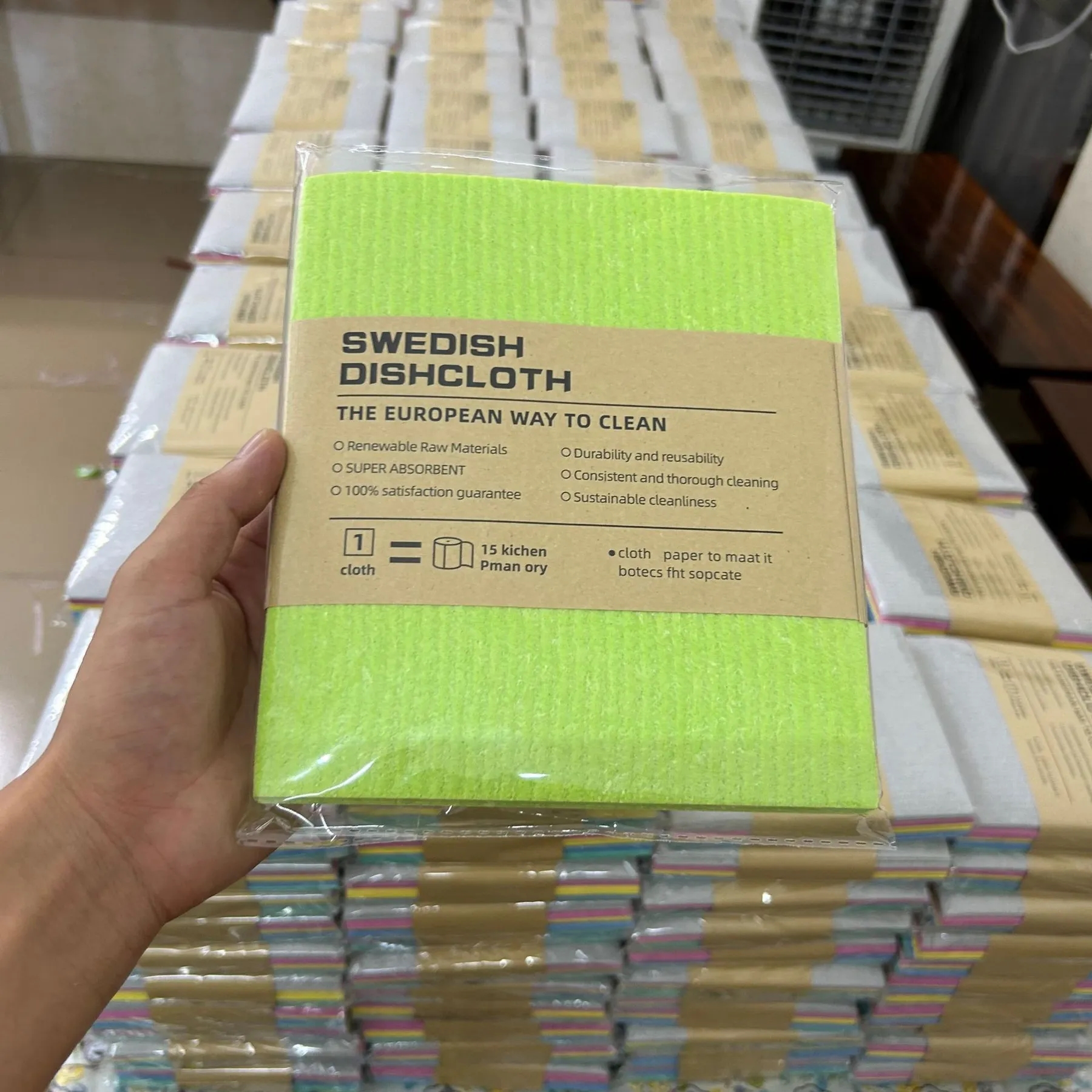 Solid Color Degradable Napkins Cloth 11