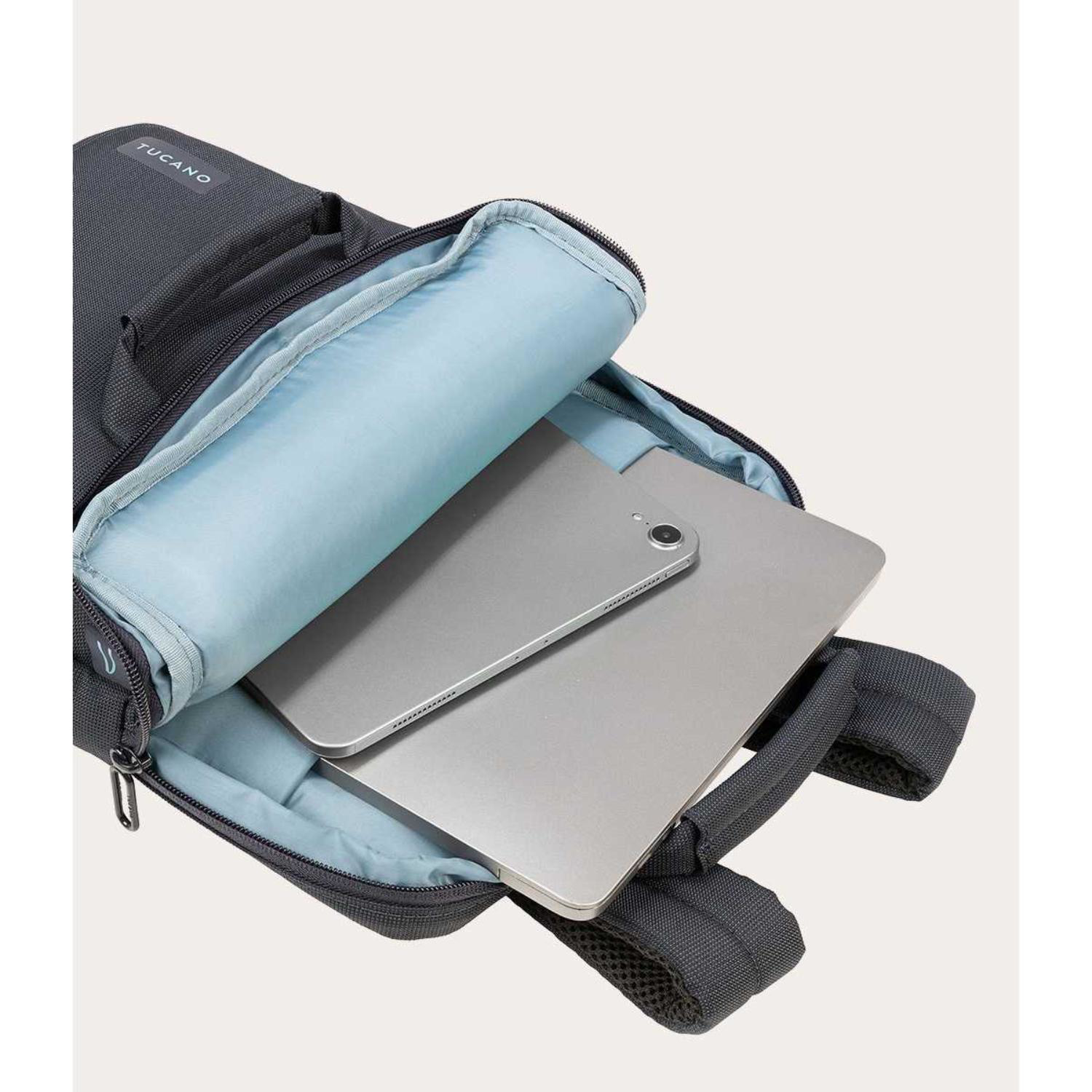 TUCANO® - Italy WORK OUT 4 Recycled Modern Business Slim Backpack Test 14
