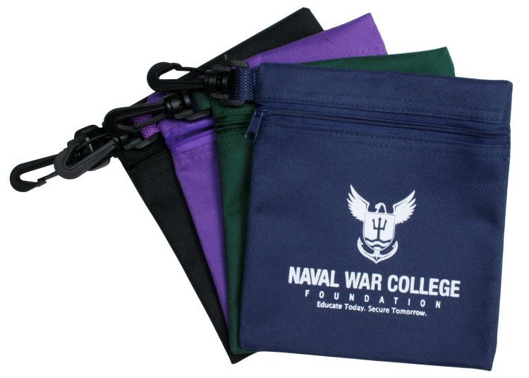 Golf Zipper Bag 5 3/4"x6 3/4"