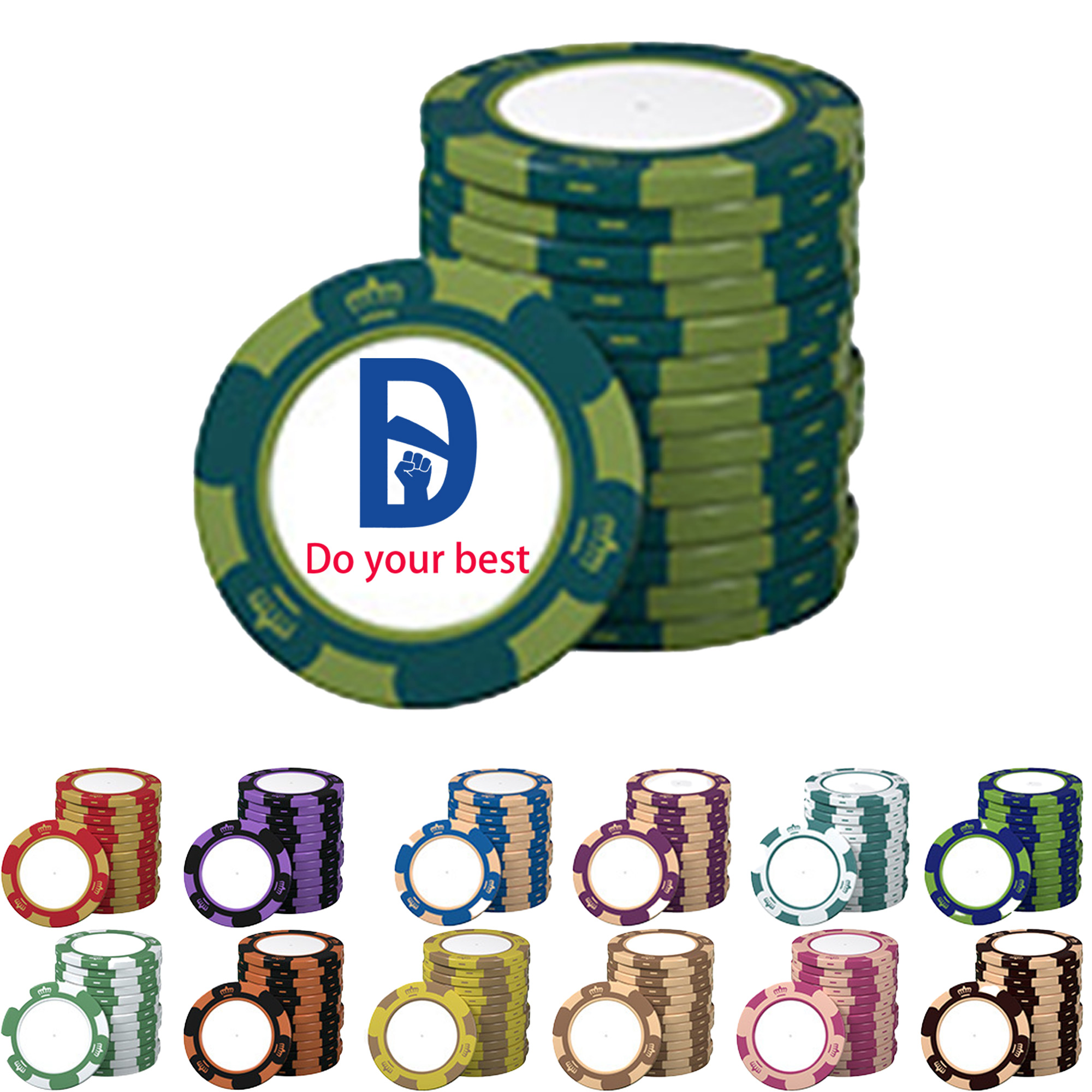 Premium Clay Poker Chip for Game,Casino 3