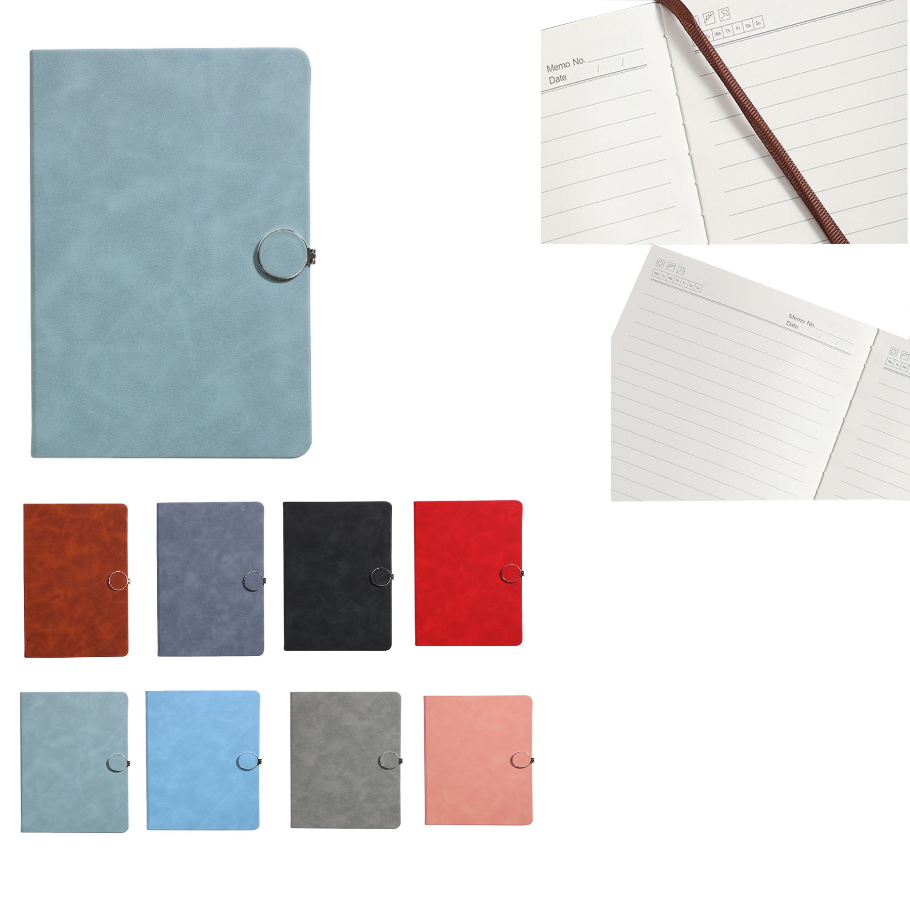 Round Buckle Notebook 2