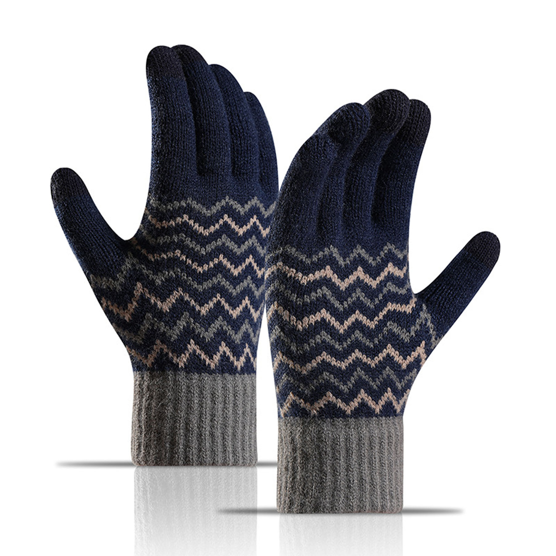 Men's Fleece-Lined Winter Gloves 3