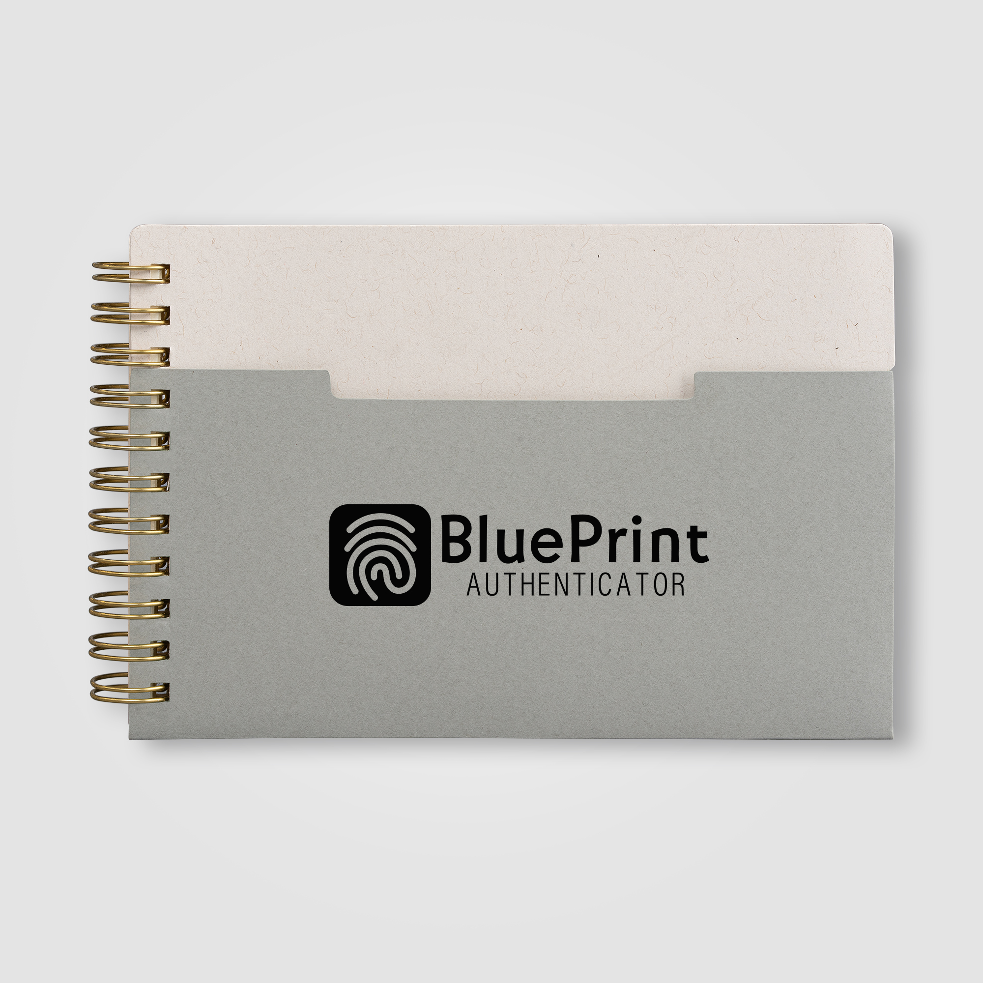 Lino FSC Paper Spiral Binding Horizontal Pocket Notebook - A6 24