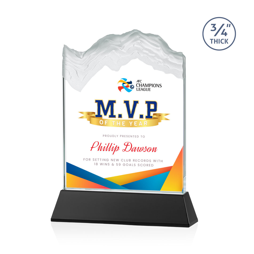 Kilimanjaro VividPrint™ Award on Newhaven - Black 8