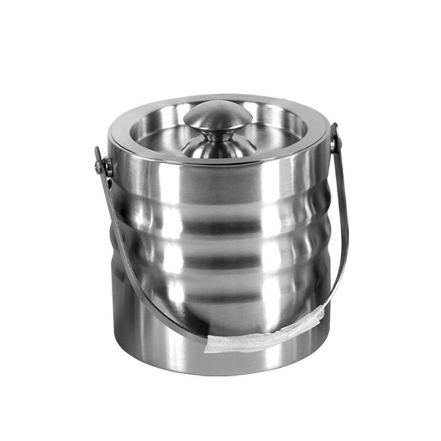 Stainless Steel Ice Bucket with Lid 3