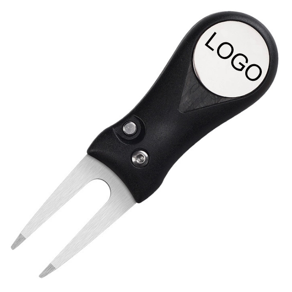 2-in-1 Foldable Golf Divot Repair Tool 10