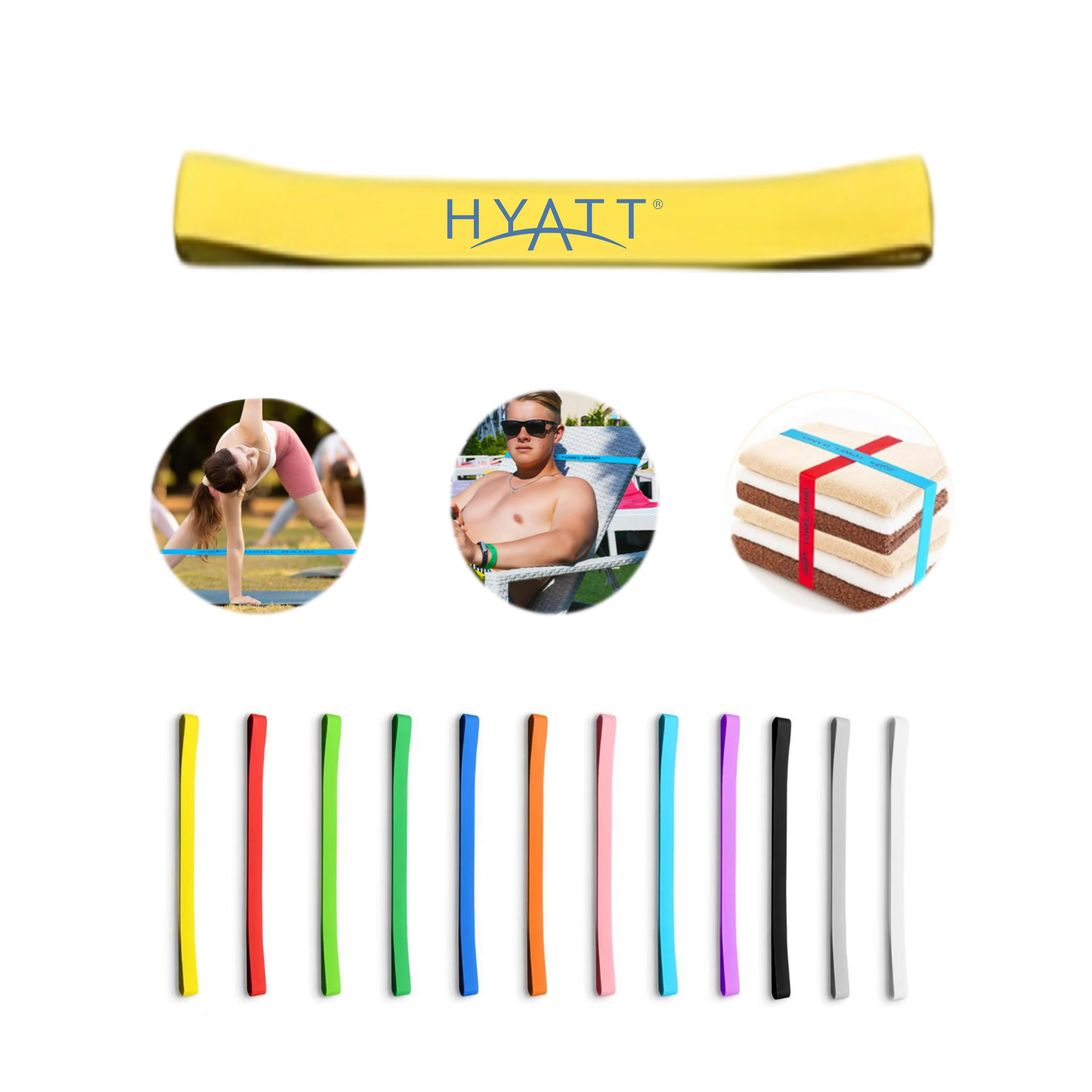 Silicone Beach Towel Band 11