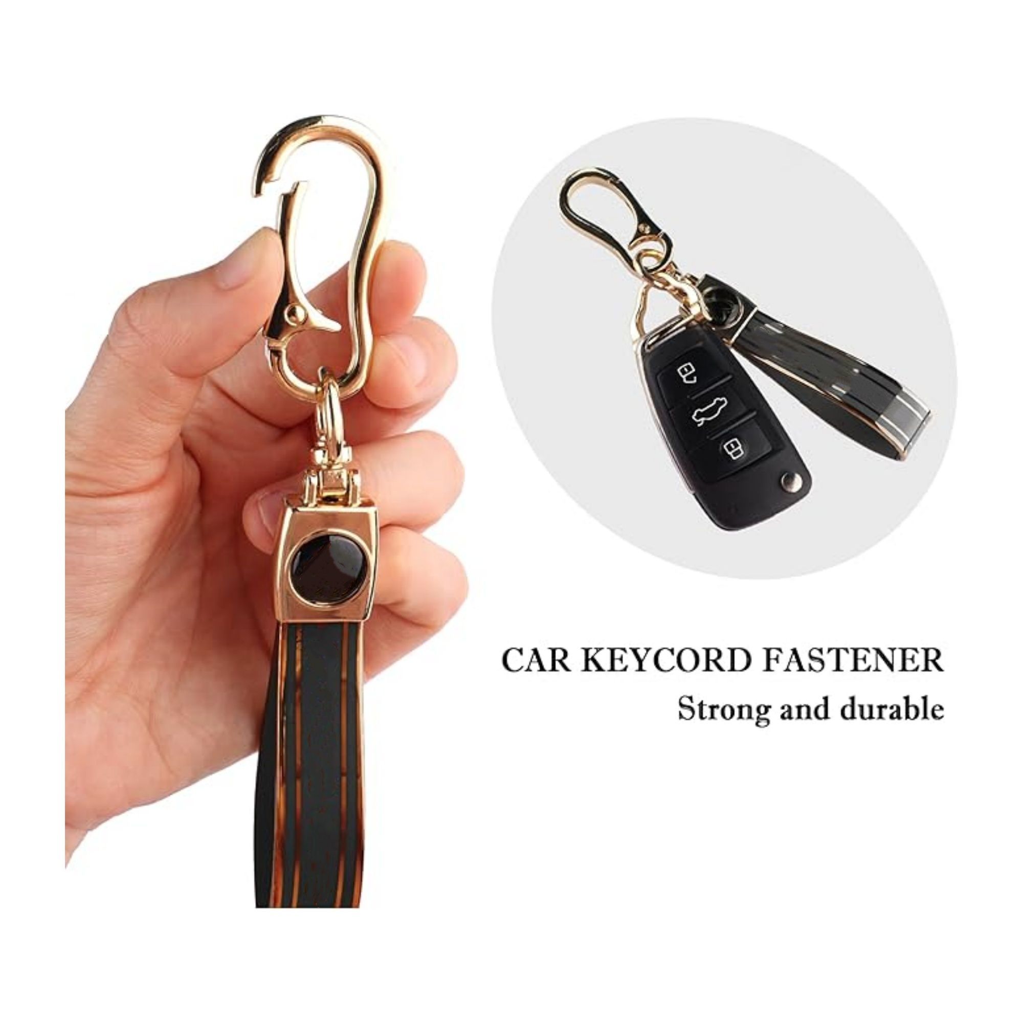 Rotatable Car Key Chain With D Ring & Screwdriver 6