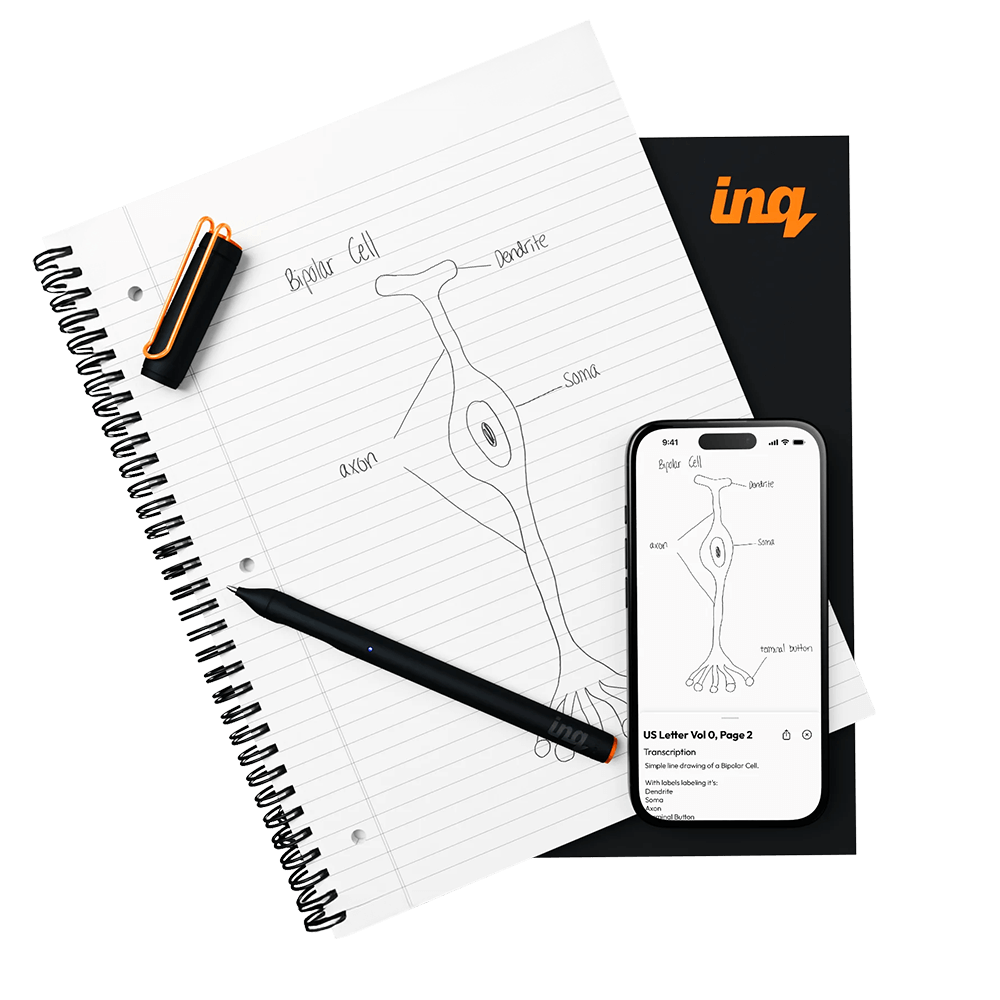 Inq Smart Pen Writing Set 9