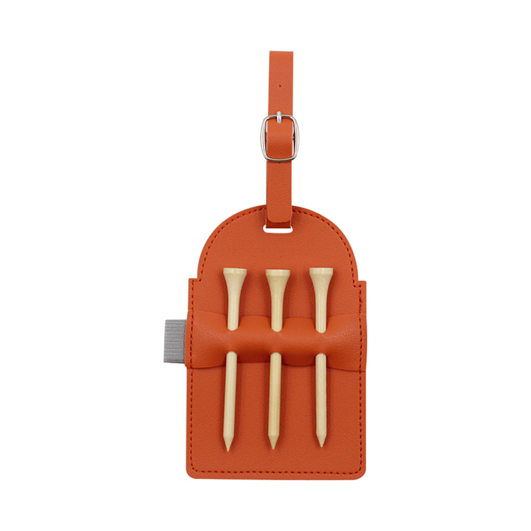PU Leather Mini Golf Tee Holder 9