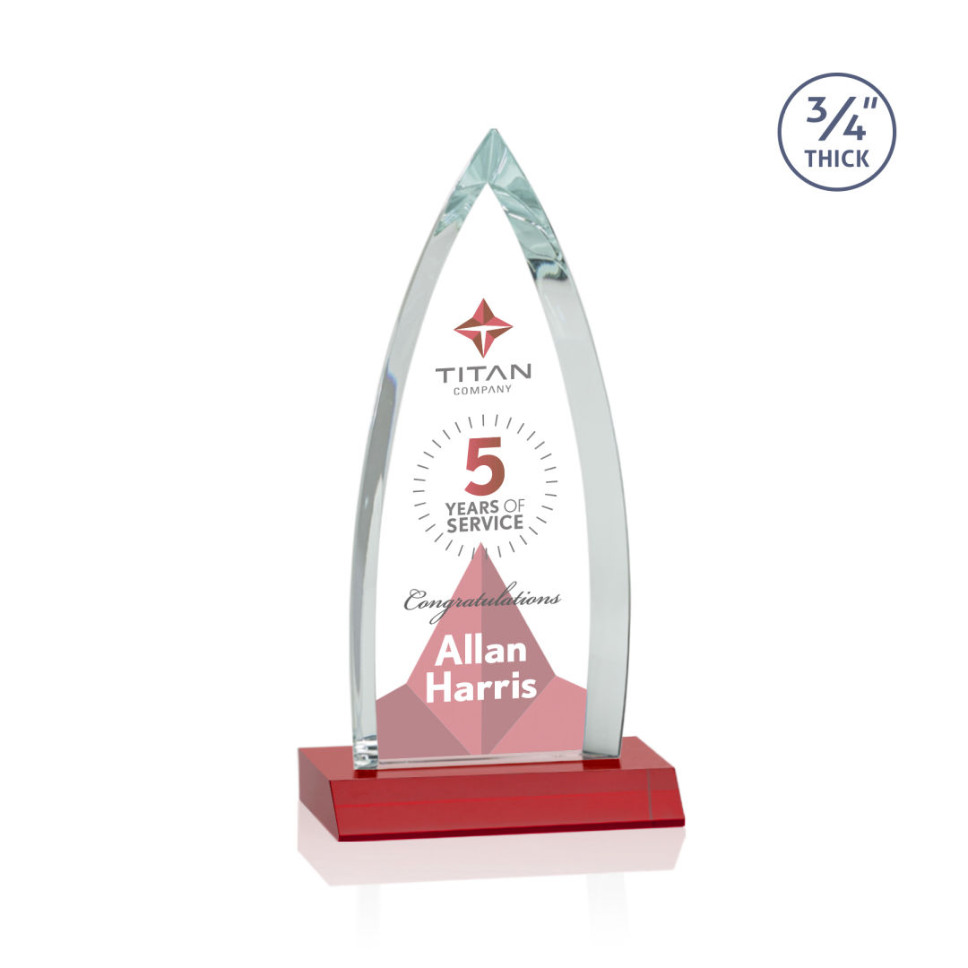 Shildon VividPrint™ Award - Red 28
