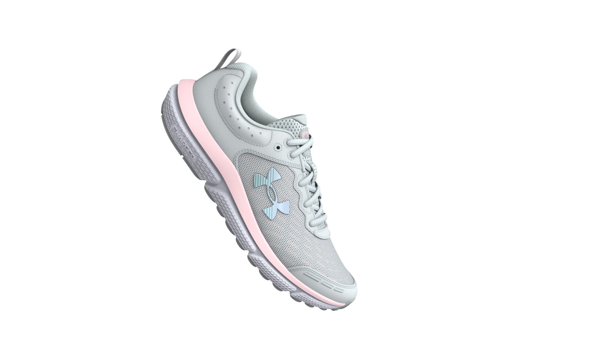 UA Assert 10 Wide Girls' Running Shoes 2