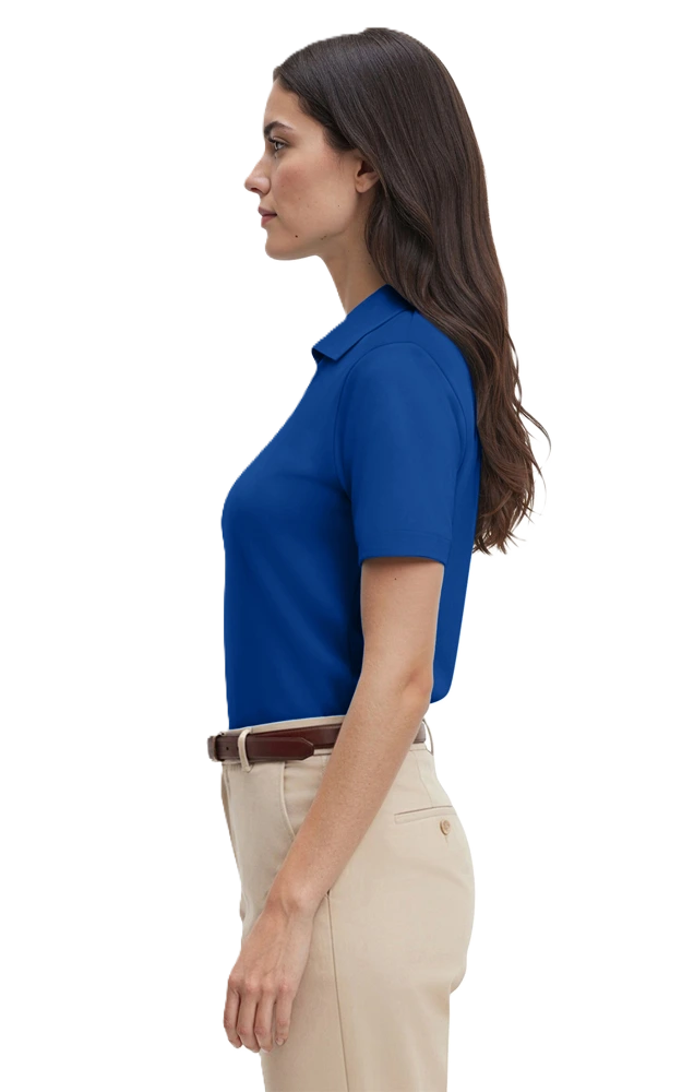 Ladies' Superblend V-Neck Polo 45