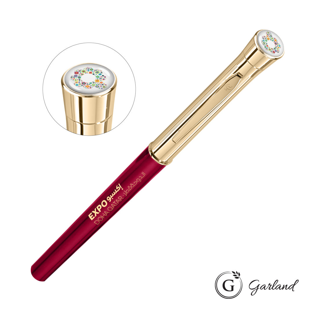 Garland® Monogram Custom Rollerball Pen - Gold