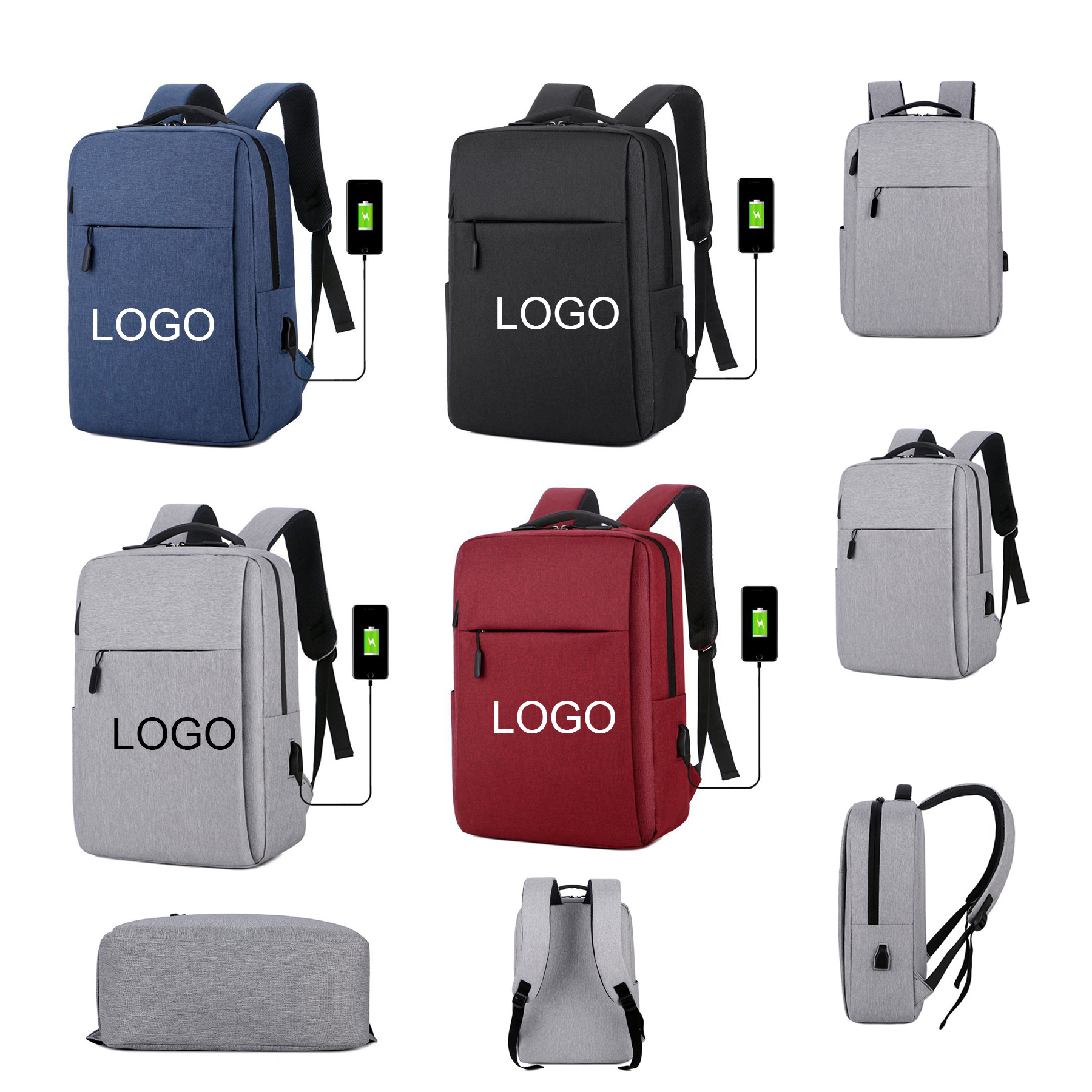 16 Inches Travel Laptop Backpack 2