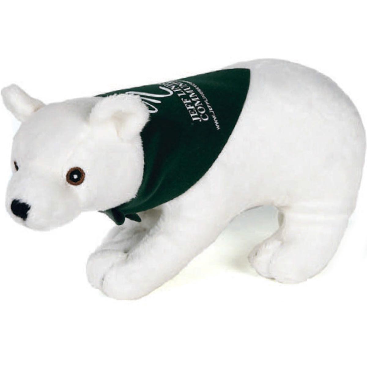 9" Realistic Stuffed Animal- Real Polar Bear 4
