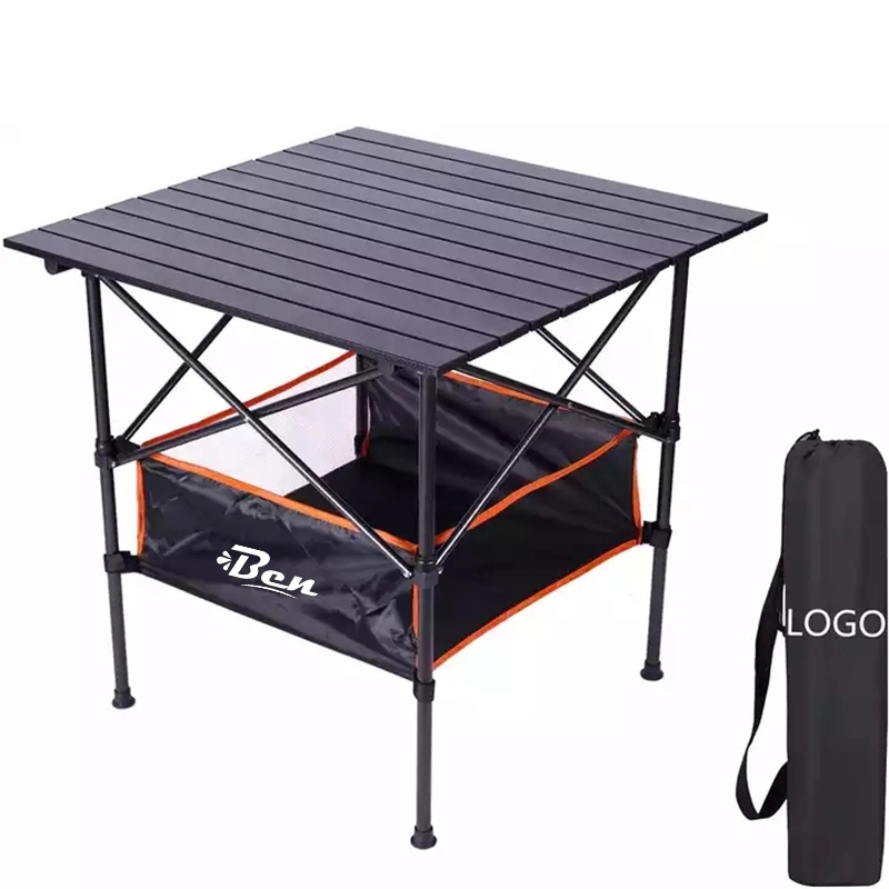 Portable Folding Table Camping With Storage Bag Heavy Duty 2