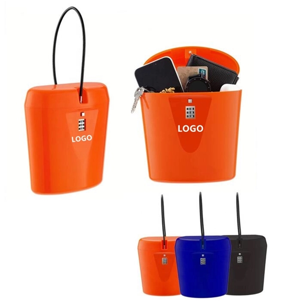 Portable Beach Safe Lock Box 1