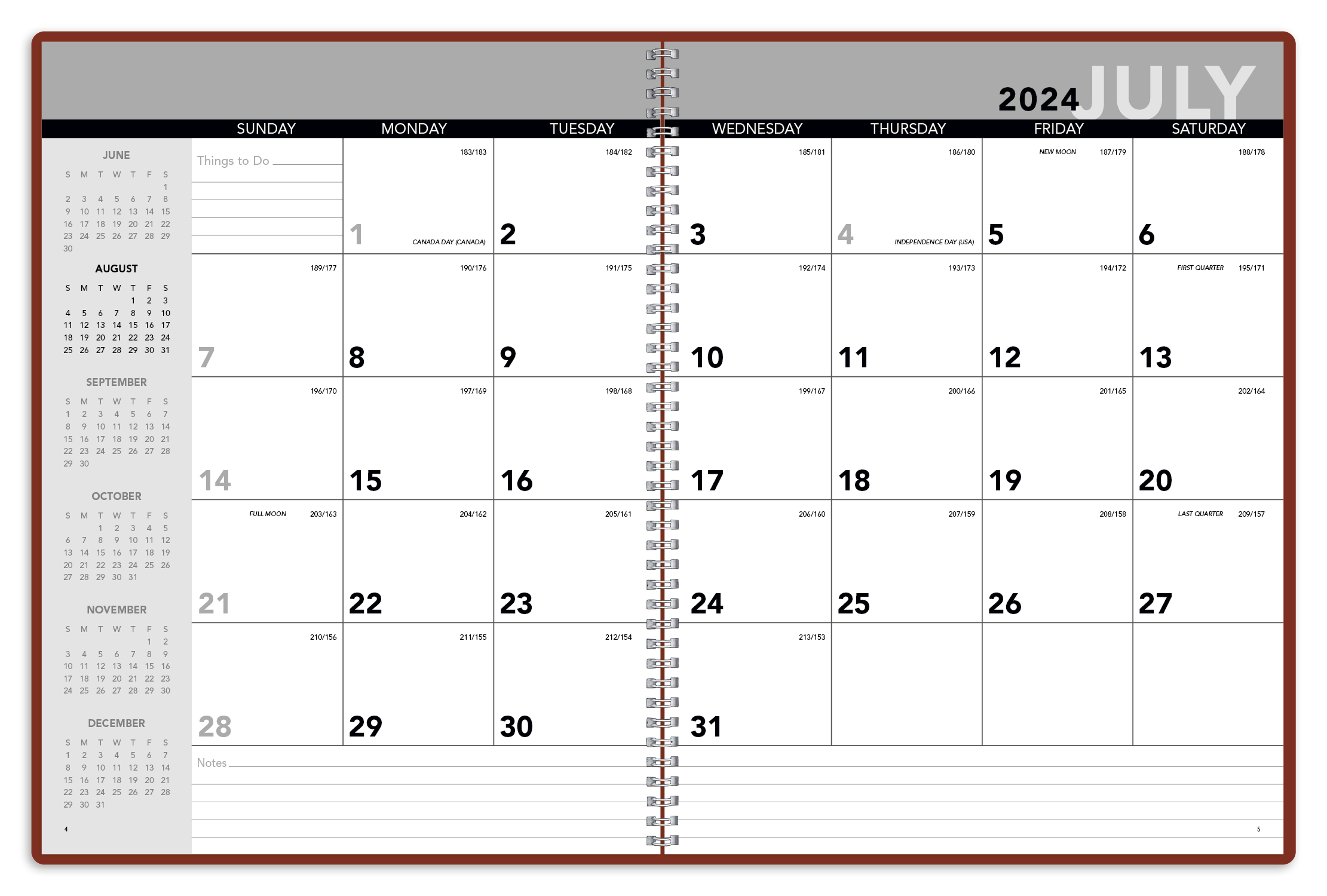 Triumph® Calendars Academic Monthly Planner 95