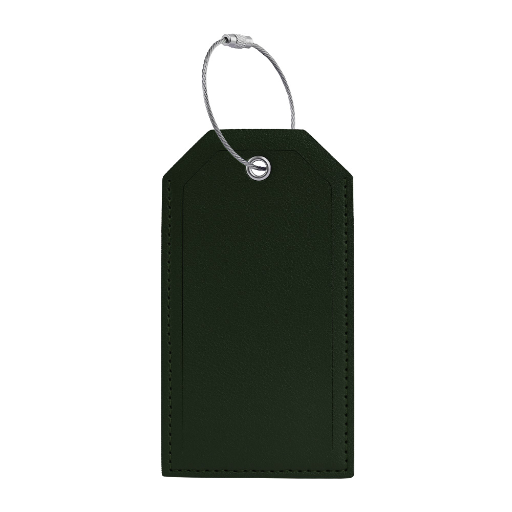Soft Vegan Leather Luggage Tag 20