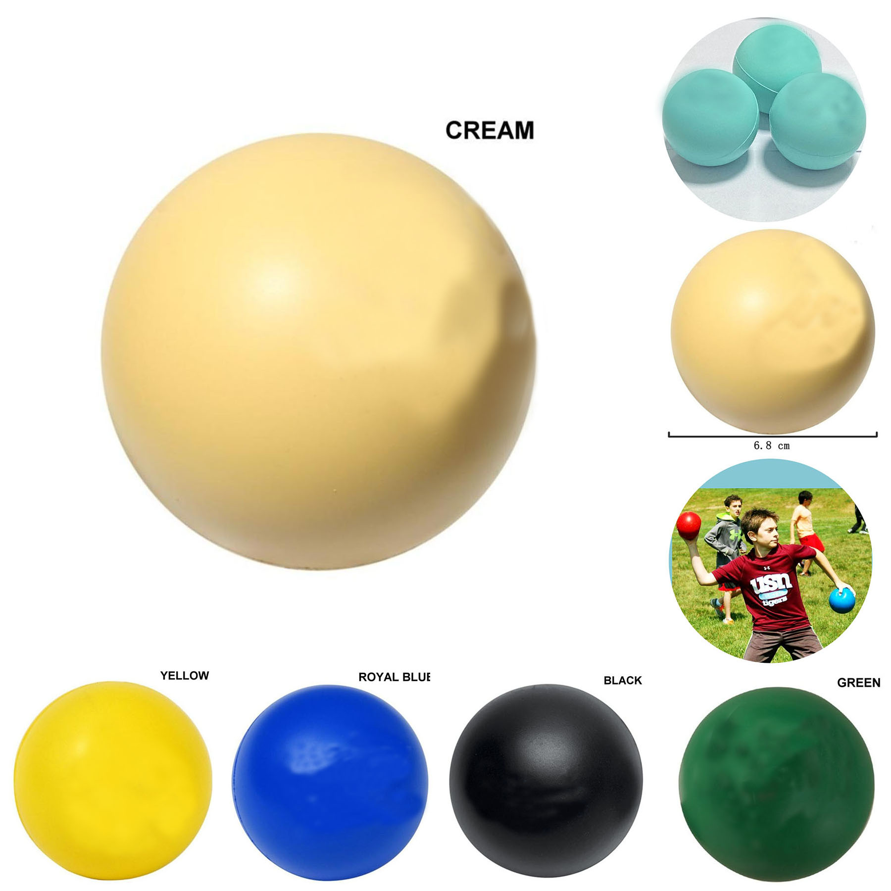 PU Stress Reliver Ball 2