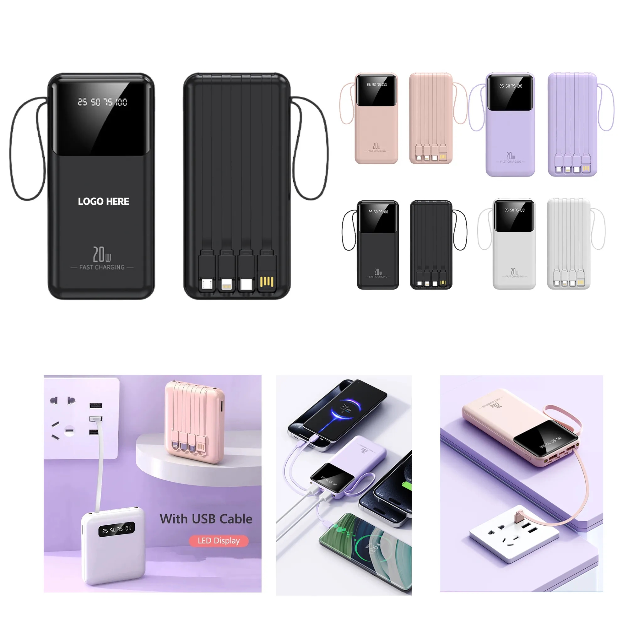 5000 mAh Portable Power Bank 3