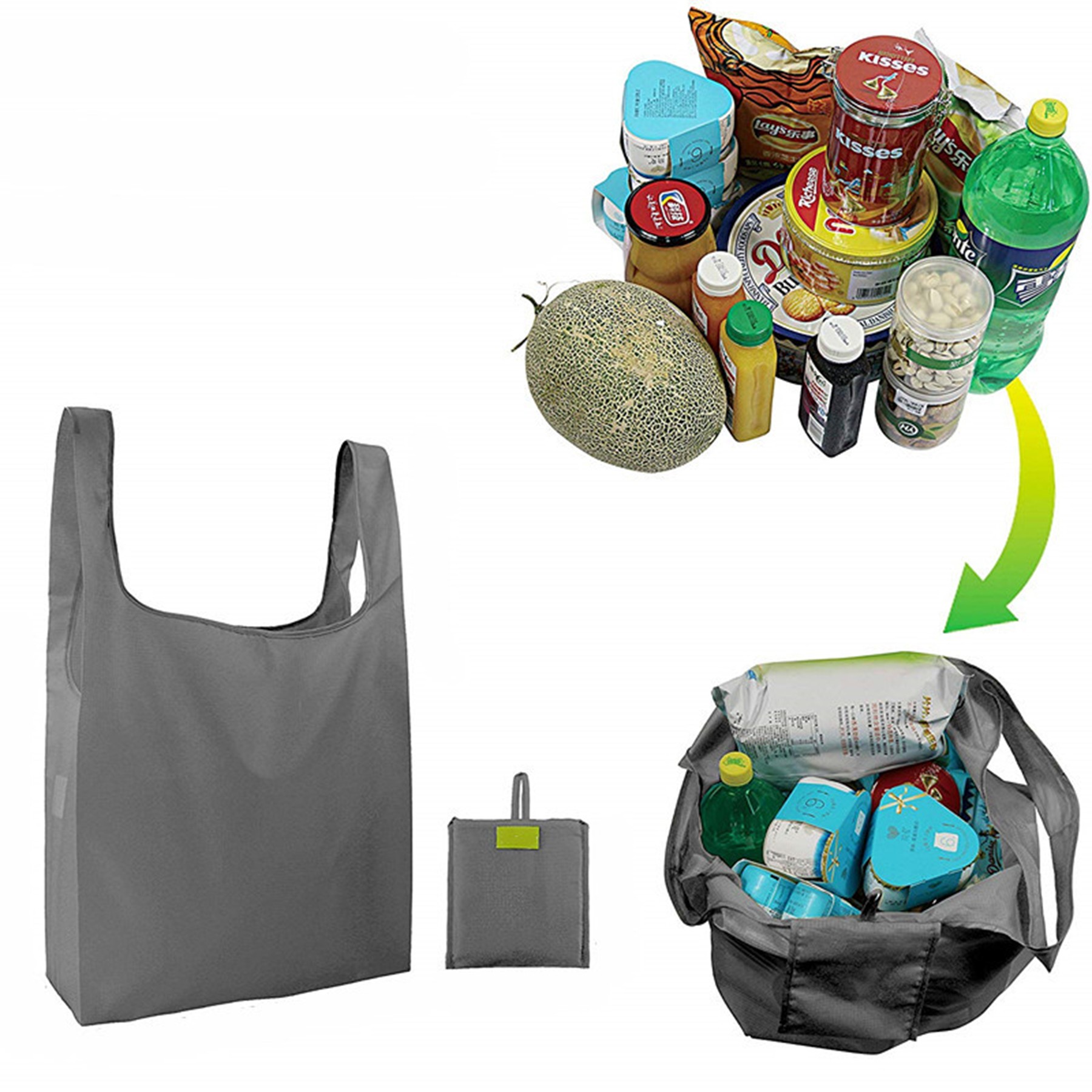 Waterproof Foldable Polyester Shopping Bag 2
