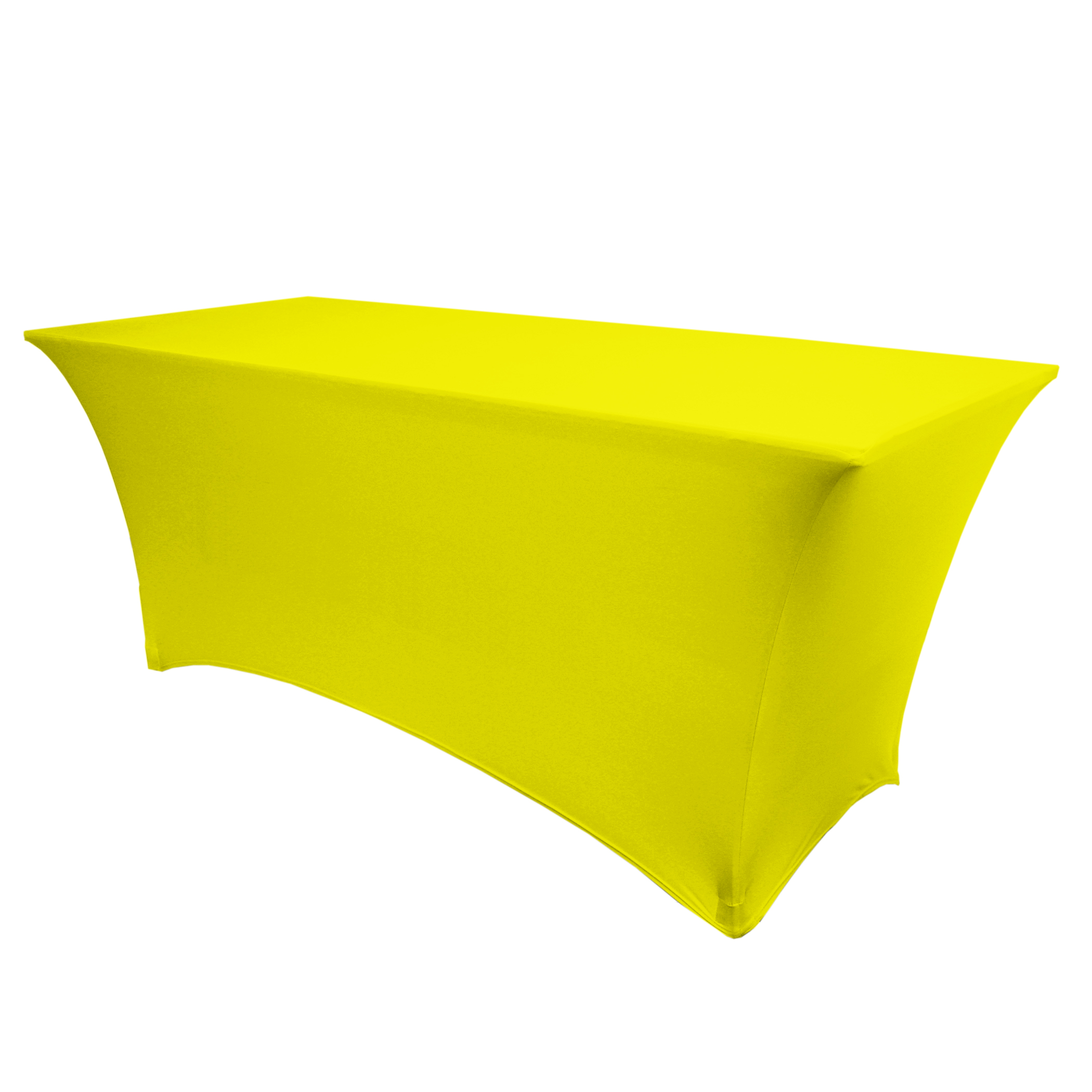 Non-Printed 6' Spandex Stretch Table Cover 36