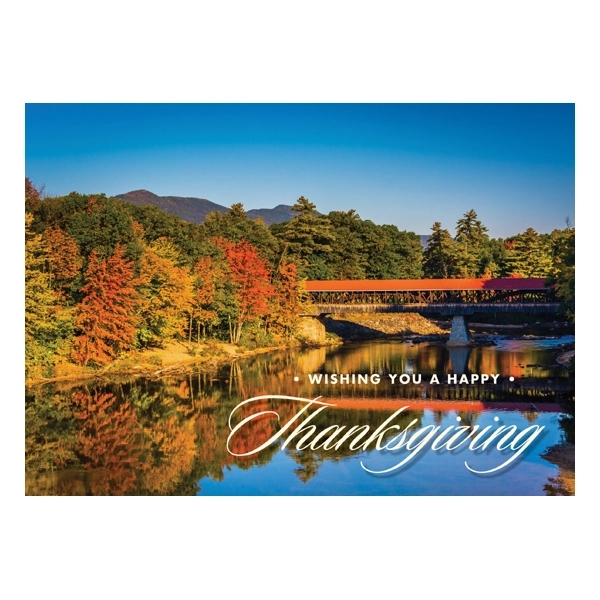 Mountain View Thanksgiving Greeting Card 2