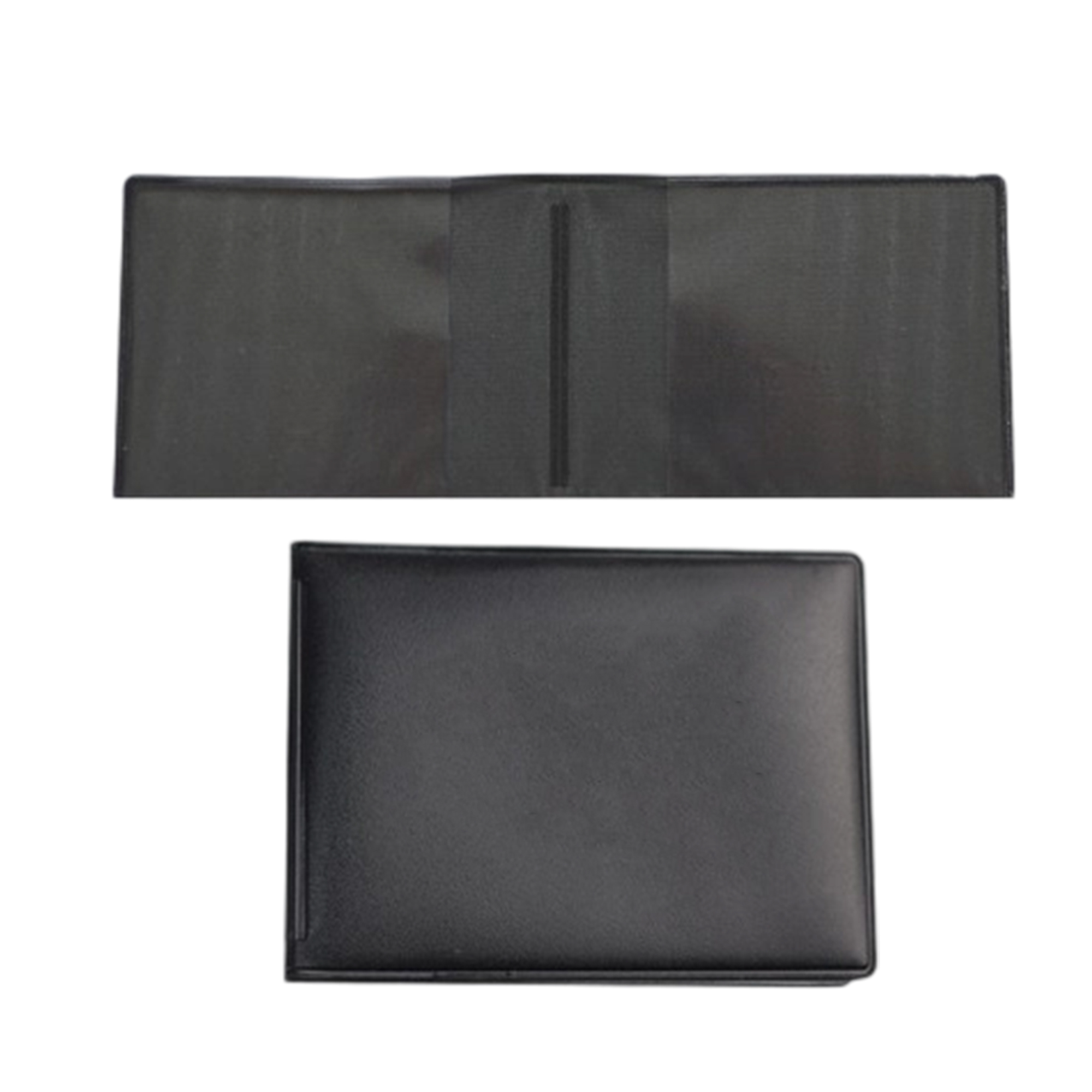 PVC Driver License Card Holder With Two Transparent Sleeves 4" x 3" 4