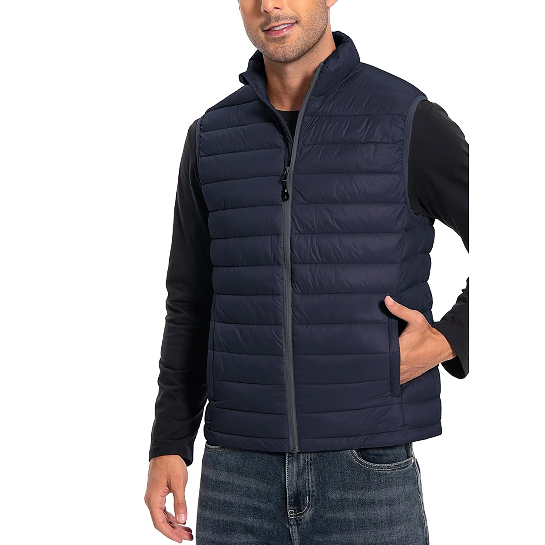 Men's Packable Lightweight Down Vest 5